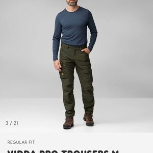 Vidda Pro Trousers M - Dark Brown